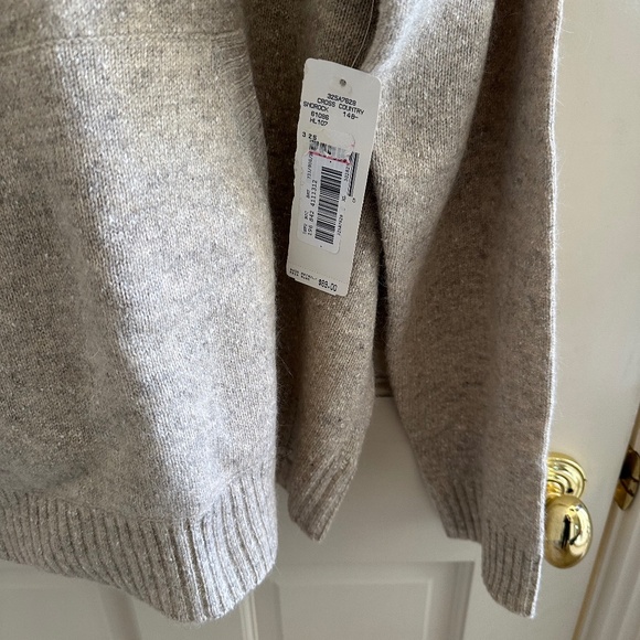 COZY JONES NY SWEATER WITH HOOD AND WARMING "POCKET"-NWT/XL - Picture 9 of 9